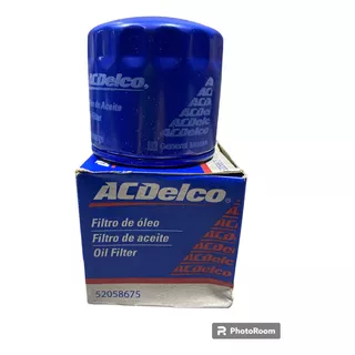 Filtro Aceite Luv D Max 3.5 Gasolina Acdelco 20mm