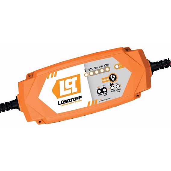 Cargador Mantenedor Bateria Inteligente Lusqtoff Lct7000