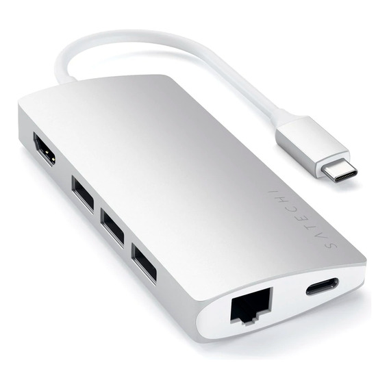 Hub Adaptador Usb-c / Hdmi 4k / Usb 3.0 / Red / Sd - Satechi Oficial  / Garantia / Factura A Y B / E