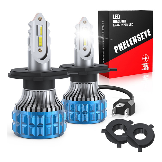 Auto Kit De Faros Led H4 9005 9006 H11 H7 H8 96w Phelenseye