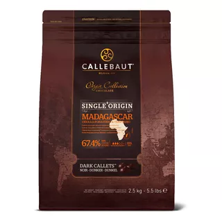 Chocolate Madagascar 67,4% Callebaut Bolsa 2.5kg