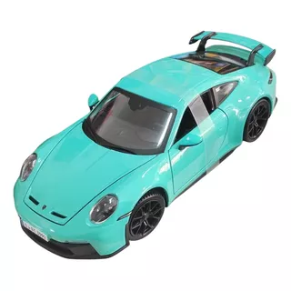 Miniatura Carro Porsche 911 Gt3 992 Escala 1:24 Burago