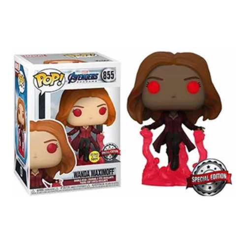 Funko Pop Avengers Endgame Wanda Maximoff Glow Fka 855