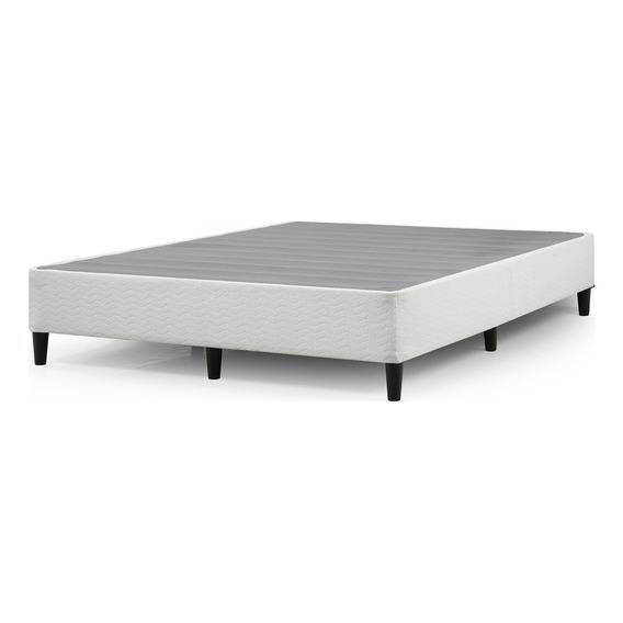 Base De Cama Keenan Zinus King 180x200x36cm Color Blanco