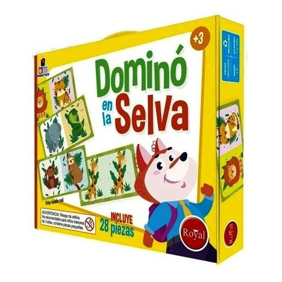 Juego Domino En La Selva - Royal