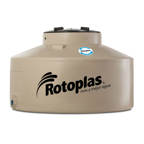 Tanque de agua Rotoplas Flat Chato cuatricapa vertical polietileno 1000L