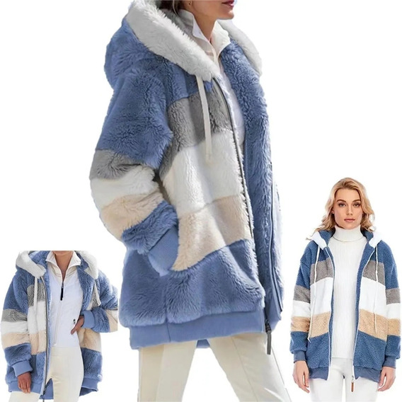 Abrigo Y Abrigo De Frio Femina Para Mujer, Talla Grande