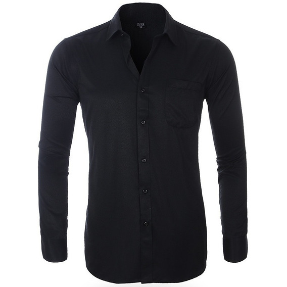 Camisa Manga Larga Stretch