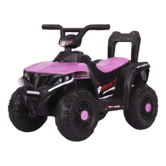 Moto Eléctrica Recargable Niño Enduro Luces Pito Colores Dt Color Rosado