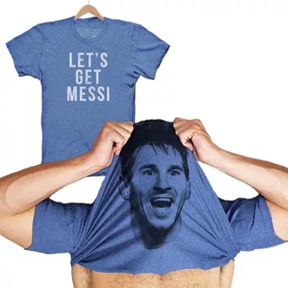 Messi Playera Reversible Jersey Mask Lets Get Mesi Barcelona