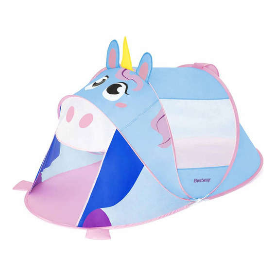 Tienda Casa Campaña Niños Unicornio Camping Portatil Bestway