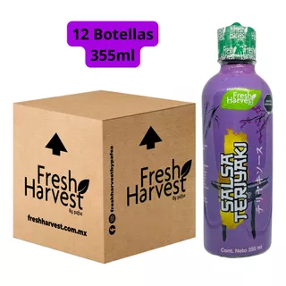 Salsa Teriyaki Fresh Harvest 355 Ml Caja 12 Piezas