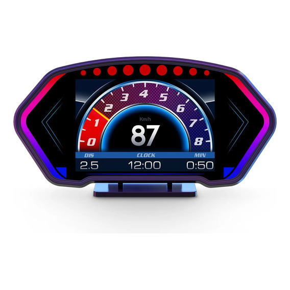 Obd2 Y Gps Hud Ancel P3 Velocímetros Medir La Temperatura