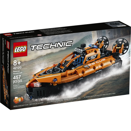 Juguete Lego® Technic: Aerodeslizador De Rescate 42120 Cantidad de piezas 457