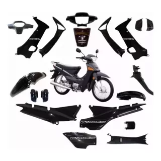 Kit Plasticos Honda Wave 19 P + Tornillos + Calcos De Regalo