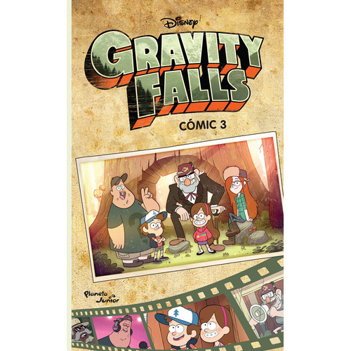 Gravity Falls. Cómic 3, de Disney. Serie Disney Editorial Planeta Infantil México, tapa blanda en español, 2018