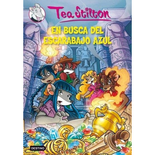 En Busca Del Escarabajo Azul Tea Stilton, De Tea Stilton. Editorial Destino, Tapa Blanda En Español