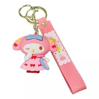 Llavero Melody Hello Kitty Kuromi Sanrio Accesorio Bolsa D4