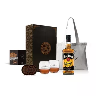 Experiencia Whisky Jim Beam Honey 750ml Bourbon Ideal Regal