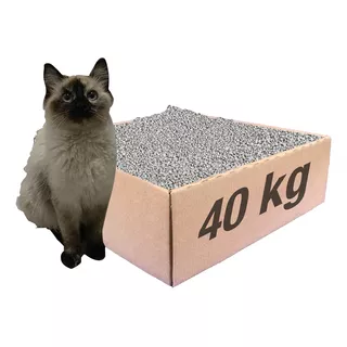 Arena Para Gato Económica Zeolita Mineral Elimina Olores 40k X 40kg De Peso Neto  Y 40kg De Peso Por Unidad