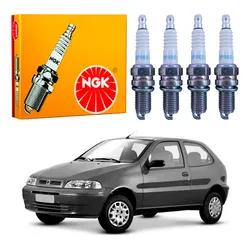  Jogo Velas Ngk Palio 1.0 1.3 16v 2001 A 2003