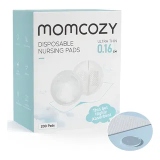 Protectores Mamarios Momcozy Ultradelgados, 200 Unidades