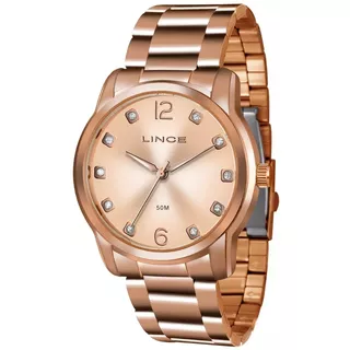 Relogio Lince Feminino Lrr4391l R2rx Rose Gold Analogico