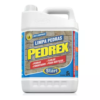 Pedrex Limpa Pedras Encardidas Antiderrapante Concentrado 5l