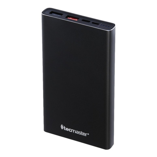 Bateria Portatil 10000 Mah Tecmaster Tipo C Usb Micro Usb