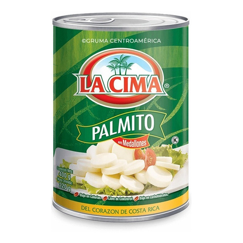 La Cima corazones de palmito enteros 400g