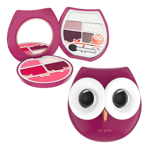 Set Maquillaje Para Ojos Labios Pupa Owl 2 Cold Shades