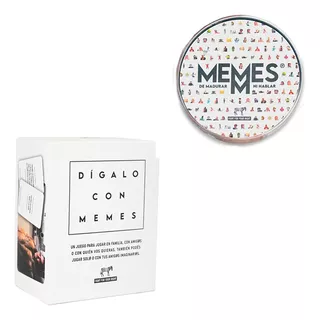 Dígalo Con Memes + Memmes Juego De Mesa Cartas Previa Risas