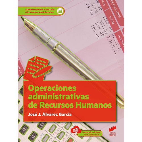 Operaciones administrativas de Recursos Humanos, de VV. AA.. Editorial SINTESIS, tapa blanda en español