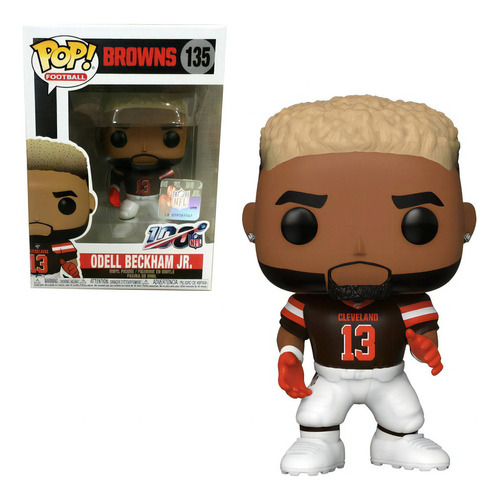 Figura de acción  Odell Beckham Jr. pop de Funko Pop! Sports