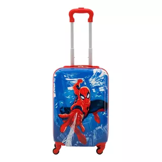 Maleta Viaje Avión Rígida Ligera Ruedas Carry On Spiderman 