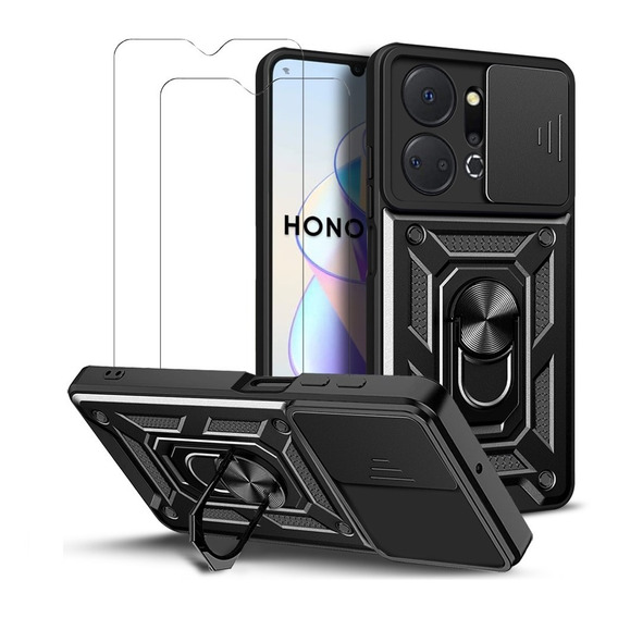 Funda For Honor X7a/rky-lx3 Uso Rudo Carcasa + 2 Micas