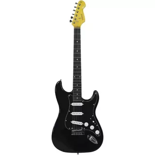 Guitarra Stratocaster Premium Phx St-1 Preto Phx Orientação Da Mão Destro
