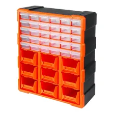 Rack Organizador Con 15 Cajas Apilables 3 Colores Rack Organizador Con 15 Cajas Apilables 3 Colores