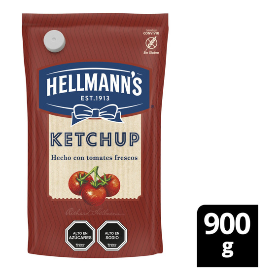 Hellmann's Ketchup Regular Doypack  900gr