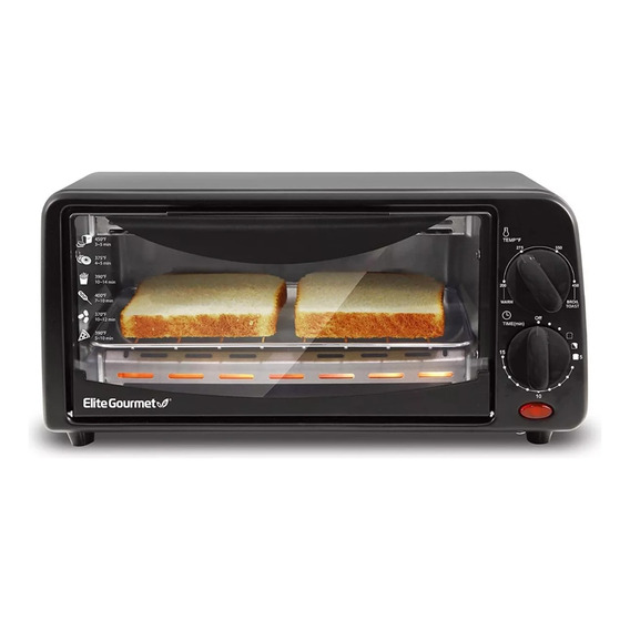 Horno Tostador De 2 Rebanadas  Elite Gourmet Eto236