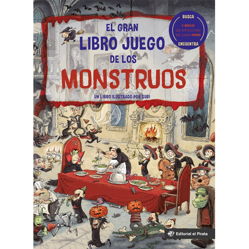 Gran Libro Juego De Los Monstruos, El, De Joan Subirana Queralt. Editorial Edicions Del Pirata En Español