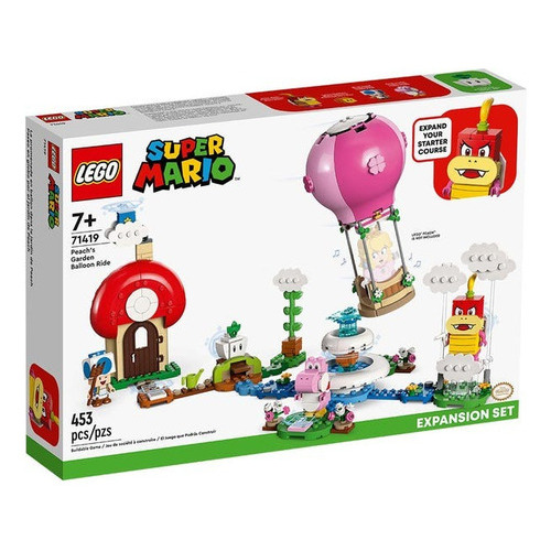 Lego Super Mario 71419 Paseo En Globo Por El Jardín De Peach Cantidad De Piezas 453