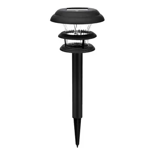 Pincho Farol Solar Grande De Jardín Con Luz Super Led 44,5cm