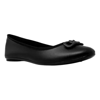 Flats Negros Casuales Zapatos Mujer Moleca 5726114