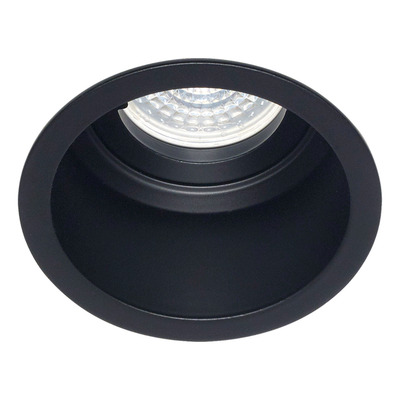 Pack X5 Embutido N10 Negro 8øcm Aluminio 1xgu10 Negro