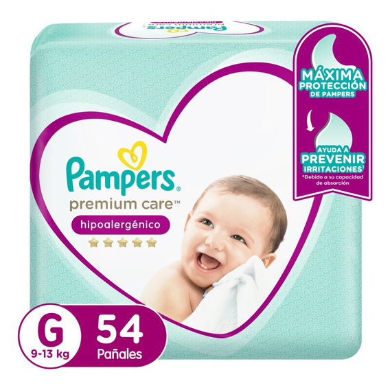 1 Paquete Pañales Pampers Premium Care Todas Las Tallas