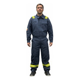 Mameluco Ignifugo Nomex 4.5 Oz Reflectivo Cer Nfpa21 Nfpa7de