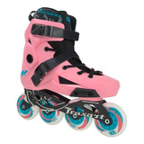 Patins Inline Revolt Rose Traxart Freestyle/urbano + Brinde