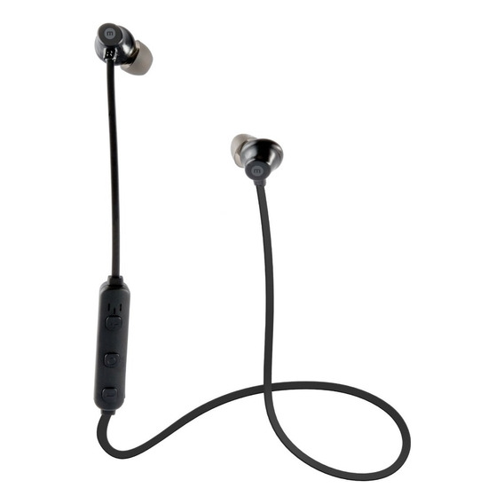 Audifonos Mobo Magnetic X Negro Bluetooth Deportivos