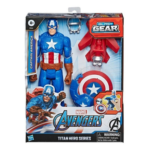 Avengers Titan Hero Series Blast Gear - Captain America